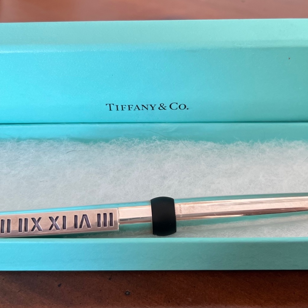 Tiffany Atlas Collection Sterling Silver Pen